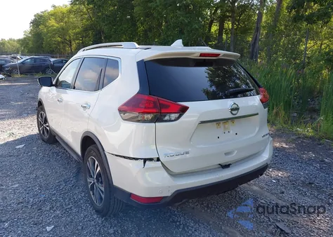 2019 Nissan Rogue Sv из США, поврежденный, VIN JN8AT2MV6KW394119